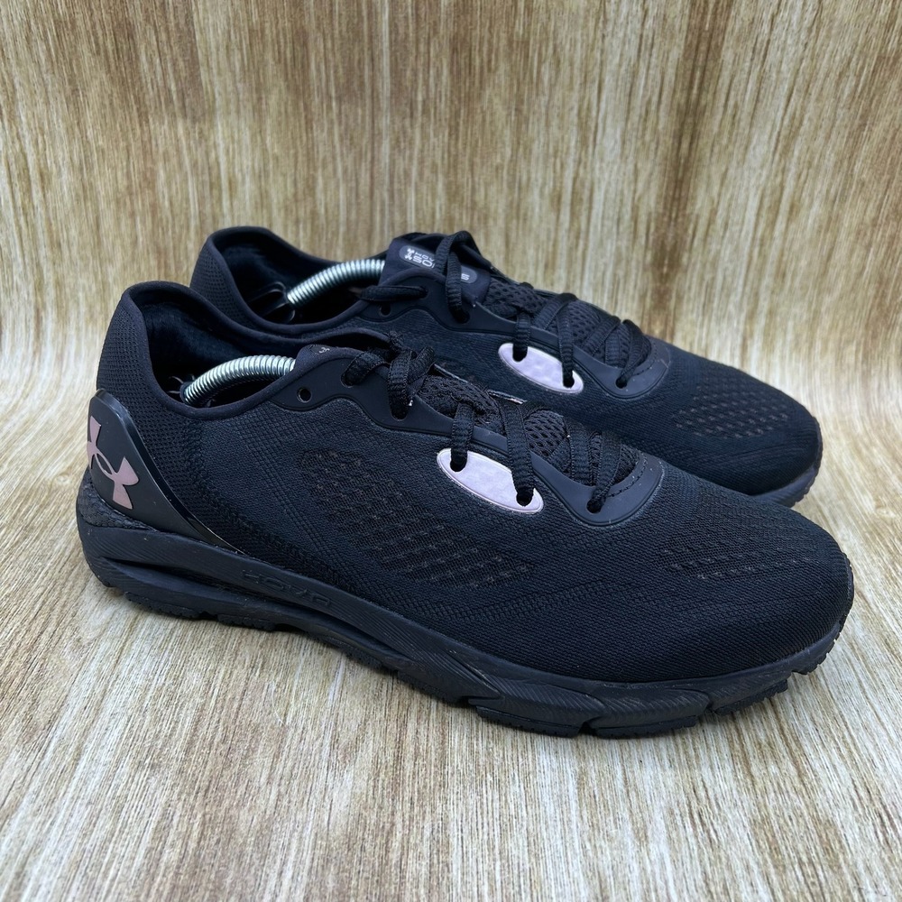Under Armour HOVR Sonic 5 Women's Size 10 Black Sneakers Shoes 3024906-002
